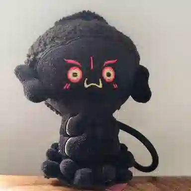 玄唐 小伴莲花小佛观音公仔不动明王大黑天#好运 布绒 挂件 男女同款情侣款