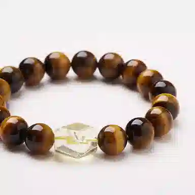 玄唐 新中式时尚设计国风串珠#好运 虎眼石 手串 男女同款情侣款