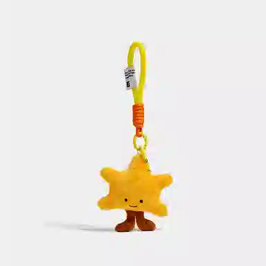 玄唐 可爱卡通爱心五角星登山扣通用包包装饰 聚酯纤维 挂件 男女同款情侣款