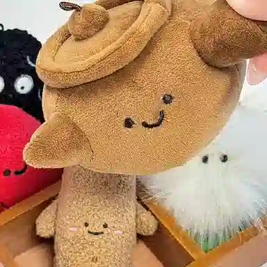 玄唐 创意趣味经典百搭 短毛绒 挂件 男女同款情侣款