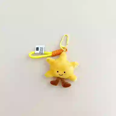 玄唐 可爱卡通爱心五角星登山扣通用包包装饰 聚酯纤维 挂件 男女同款情侣款