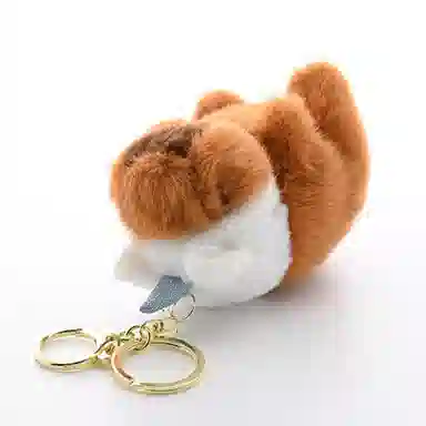 玄唐 高定水豚卡皮巴拉公园玩具毛绒公仔 聚酯纤维 挂件 男女同款情侣款