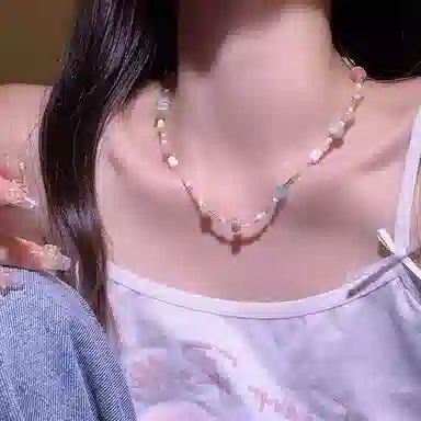 玄唐 多巴胺系列 彩色串珠 甜美甜酷辣妹 项链 女款