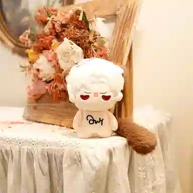 玄唐 努努体裸娃毛绒玩偶公仔书包背包挂饰 聚酯纤维 挂件 男女同款情侣款