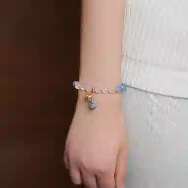 玄唐 珠宝蓬铃铛葫芦时尚文艺#好运 玉髓 手串 男女同款情侣款