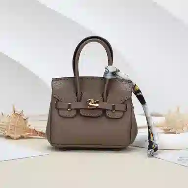 玄唐 创意硬币耳机钥匙迷你包包汽车挂饰 贵气箱包 皮革 挂件 女款