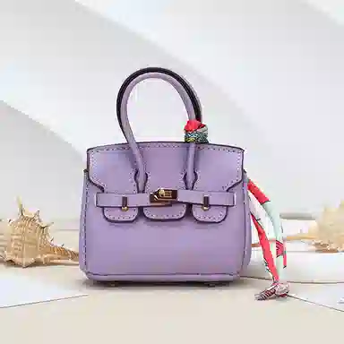 玄唐 创意硬币耳机钥匙迷你包包汽车挂饰 贵气箱包 皮革 挂件 女款