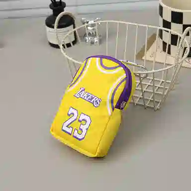 玄唐 科比詹姆斯球衣钥匙扣个性钥匙链篮球男生书包 涤纶 挂件 男女同款情侣款