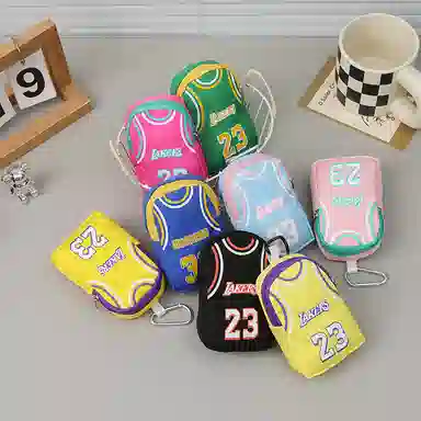 玄唐 科比詹姆斯球衣钥匙扣个性钥匙链篮球男生书包 涤纶 挂件 男女同款情侣款