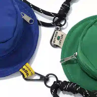 玄唐 韩版创意个性潮流迷你耳机包零钱包钥匙扣书包背包多功能 帆布 挂件 男女同款情侣款