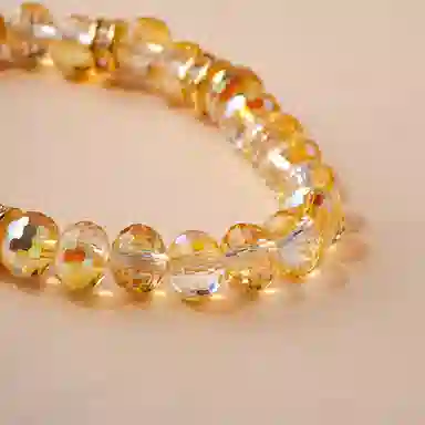 【财源滚滚丨财富满满】 玄唐 圆柱符文轻奢高级感新中式复古个性气质手饰#好运 黄水晶 手串 男女同款情侣款