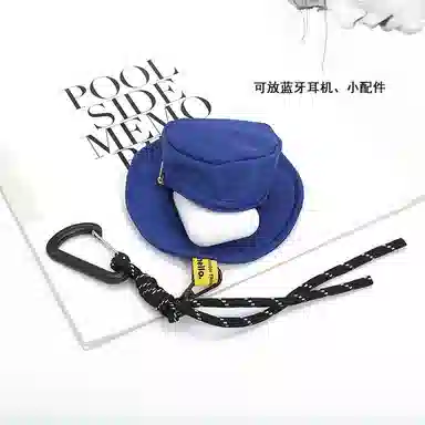 玄唐 韩版创意个性潮流迷你耳机包零钱包钥匙扣书包背包多功能 帆布 挂件 男女同款情侣款