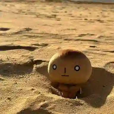 玄唐 烤焦面包角落生物呆萌玩具包包 毛绒 挂件 男女同款情侣款