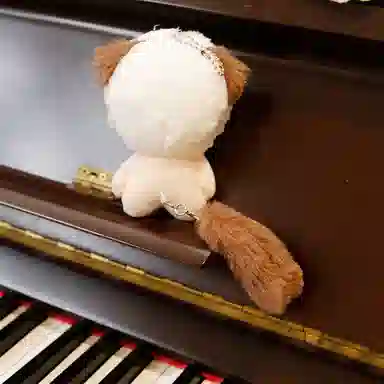 玄唐 努努体裸娃毛绒玩偶公仔书包背包挂饰 聚酯纤维 挂件 男女同款情侣款