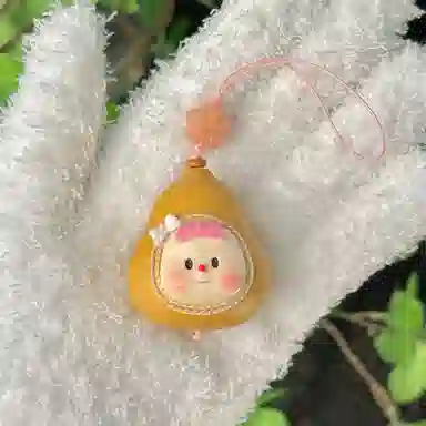 玄唐 可爱文玩雕刻萌娃卡通手机链盘玩饰品包包吊坠#好运 葫芦 挂件 男女同款情侣款