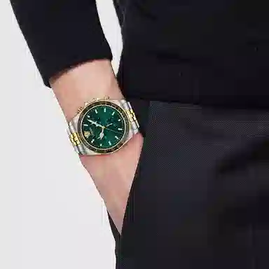 Versace Moonstar Chronograph 43mm Blue