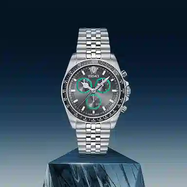 Versace Moonstar Chronograph 43mm Blue