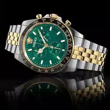 Versace Moonstar Chronograph 43mm Blue