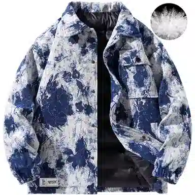 Paddington Bear Dopamine Tie-Dye Down Jacket