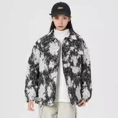 Paddington Bear Dopamine Tie-Dye Down Jacket