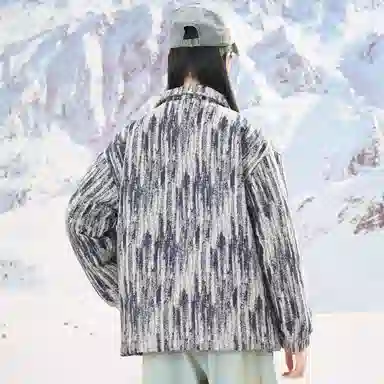 Paddington Bear Dopamine Tie-Dye Down Jacket