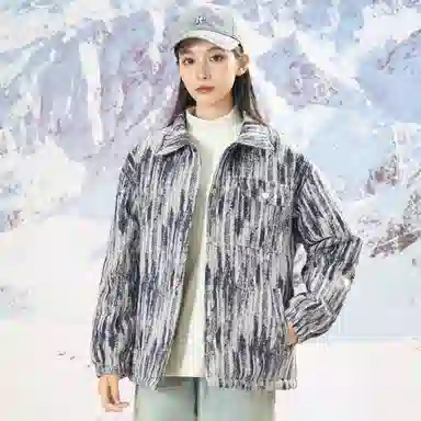 Paddington Bear Dopamine Tie-Dye Down Jacket