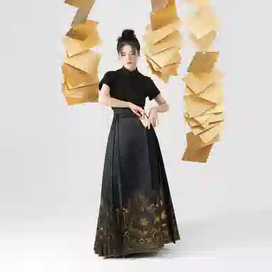 金影昙花织造司原创明制汉服国风马面裙上衣搭配日常通勤半身长裙