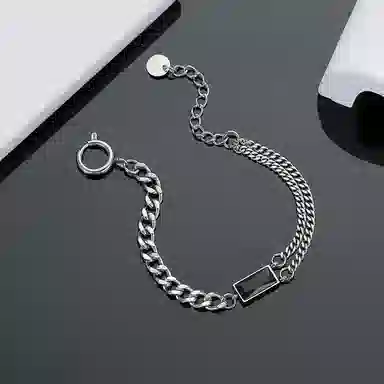 ZKY Double Layer Gem Chain