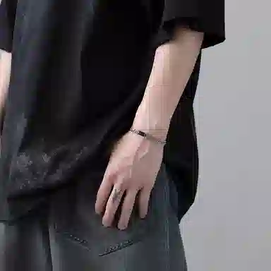 ZKY Double Layer Gem Chain