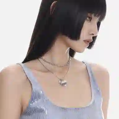 SUMIYAKI Ice Heart Necklace