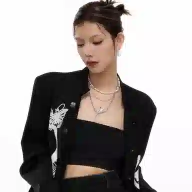 SUMIYAKI Crane Earrings Copper Alloy