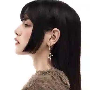 SUMIYAKI Vintage Yadan 925 Silver Earrings