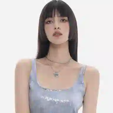 SUMIYAKI Ice Heart Necklace