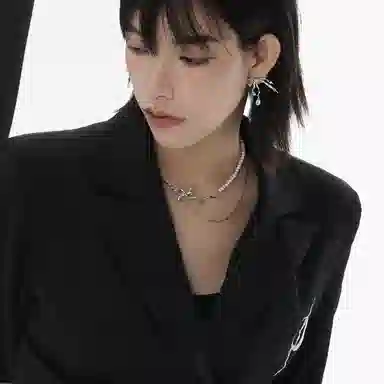 SUMIYAKI Bandage Bow Earrings