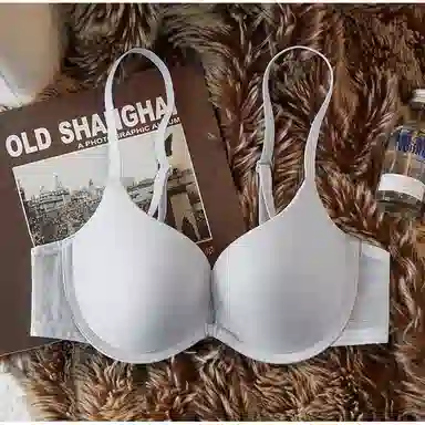 潞优野 无痕聚拢上托收副乳防下垂文胸 女款