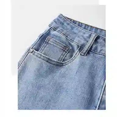 潞优野 休闲百搭时尚牛仔裤 女款