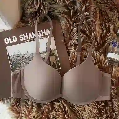 潞优野 无痕聚拢上托收副乳防下垂文胸 女款