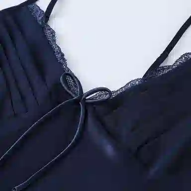 潞优野 吊带性感无袖睡裙 女款