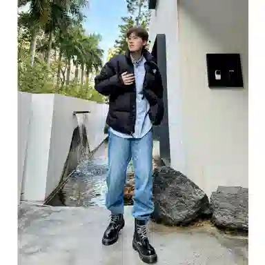 VICKI BROWN Martin Boots Black