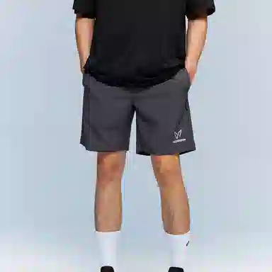 VEIDOORN Black Sports Shorts
