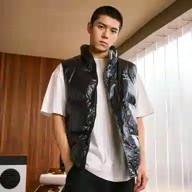 VEIDOORN Puffer Vest Black