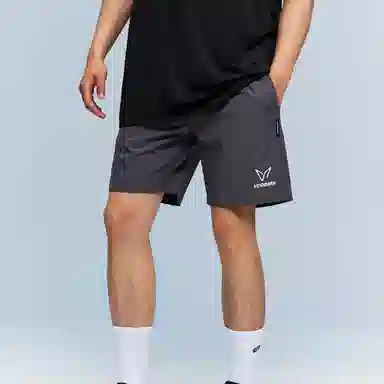 VEIDOORN Black Sports Shorts