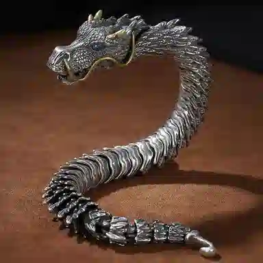 JKEM Dragon Brass Bracelet