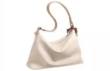 TOUTOU Retro Dog Pendant Shoulder Bag Chocolate Cream