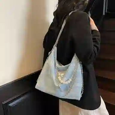 布依诺 高级感蝴蝶百搭通勤 牛津布 托特包斜挎双肩单肩包 女款 多色