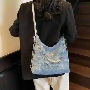 布依诺 高级感蝴蝶百搭通勤 牛津布 托特包斜挎双肩单肩包 女款 多色