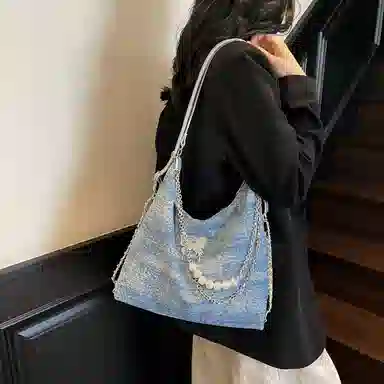 布依诺 高级感蝴蝶百搭通勤 牛津布 托特包斜挎双肩单肩包 女款 多色