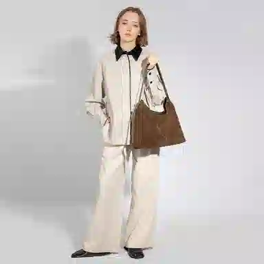 VENOF Brown Bucket Bag