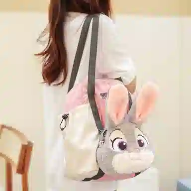 POTDEMIEL Zootopia Judy Nick Shoulder Bag