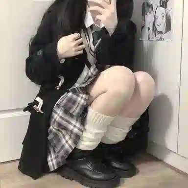桴生 韩系纯色中长款牛角扣毛呢外套 小个子赫本风 学院风 简约高级感大衣 女款
